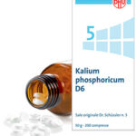 KALIUM PHOSPHORICUM D6 -Sale Di Schussler n°5- 200 COMPRESSE - SCHWABE PHARMA ITALIA