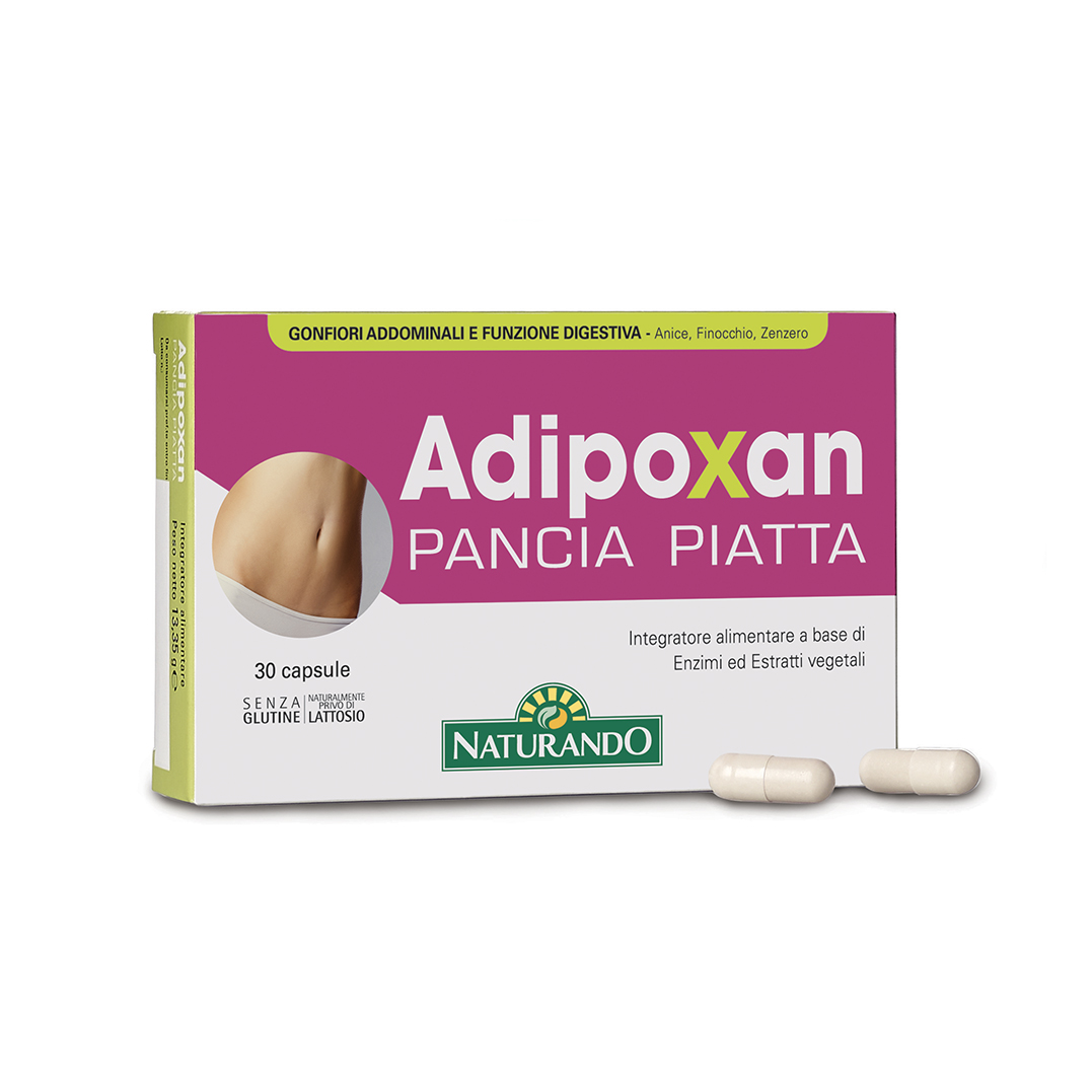 ADIPOXAN PANCIA PIATTA 30 capsule – Naturando