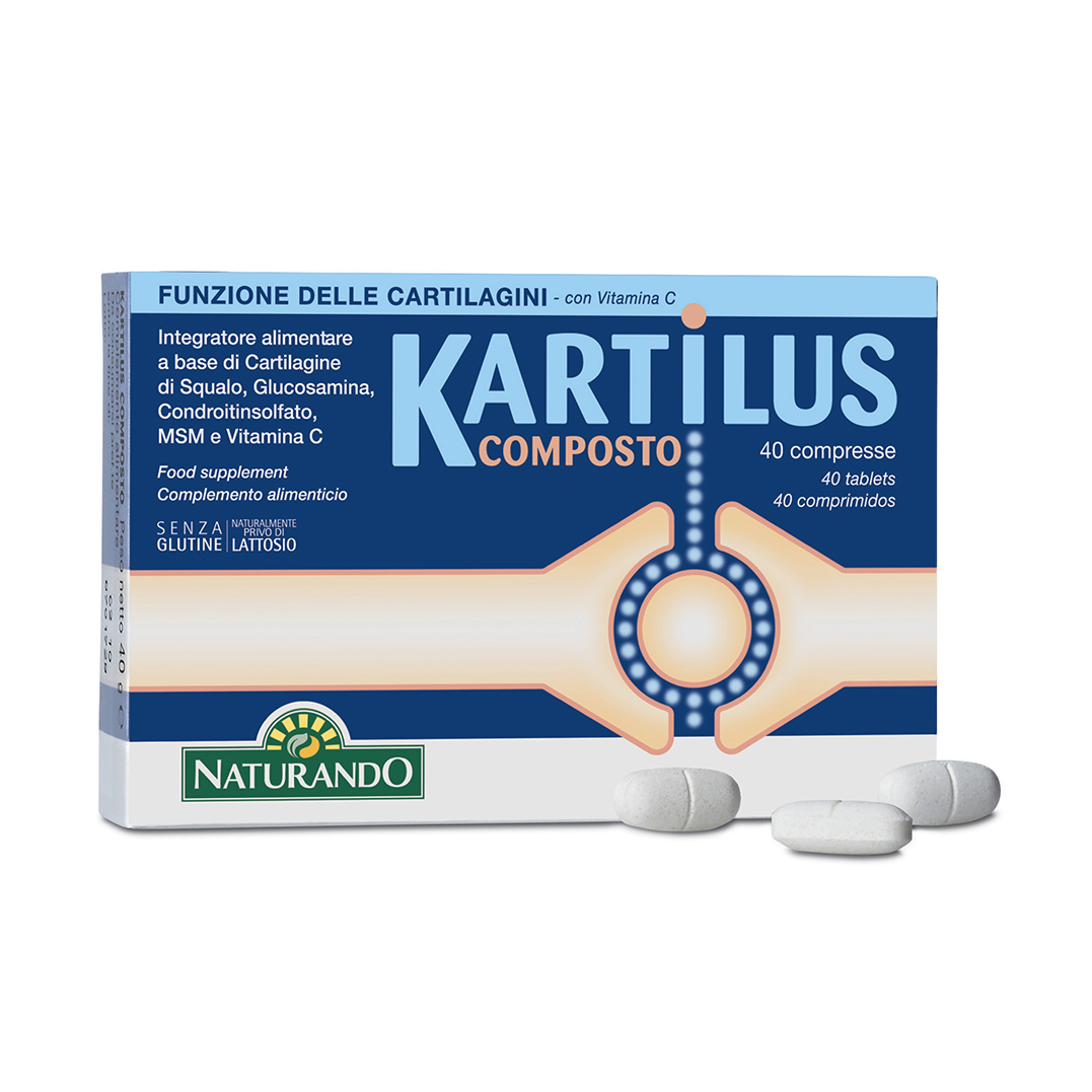 KARTILUS COMPROSTO 40 compresse – Naturando